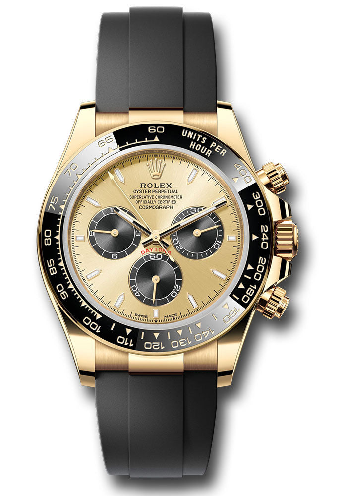 Rolex Daytona Golden And Black Index Dial on Oysterflex 126518LN Complete 2026