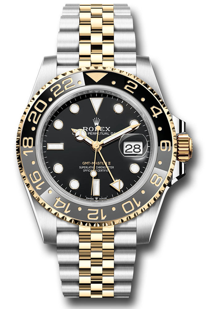 Rolex GMT-Master II Black Dial on Jubilee 126713GRNR Complete 2026