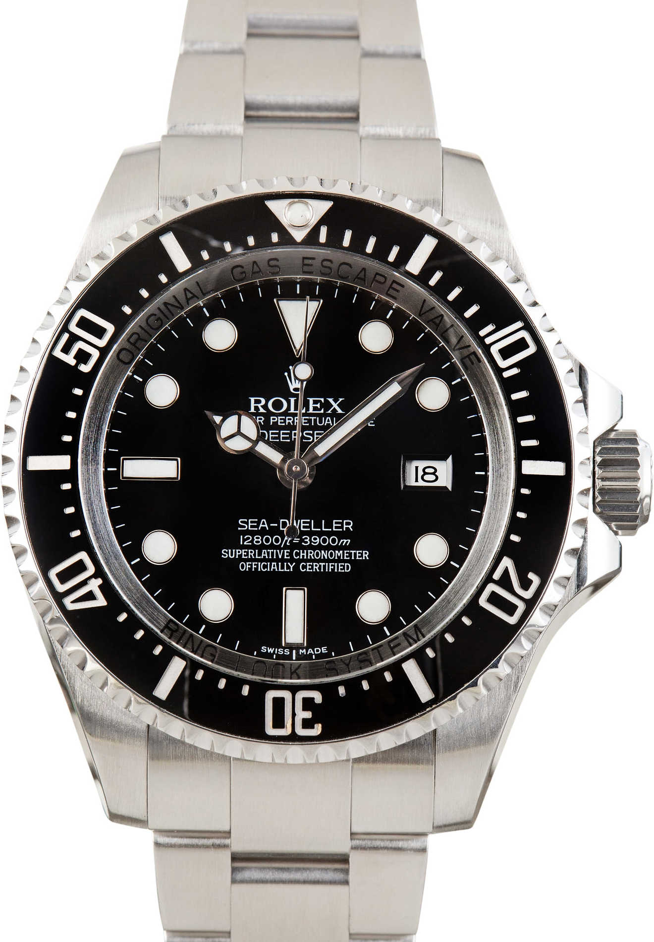 Rolex Sea-Dweller Deepsea Black Dial on Oyster 116660 Complete 2016
