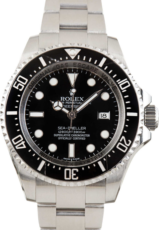 Rolex Sea-Dweller Deepsea Black Dial on Oyster 116660 Complete 2016