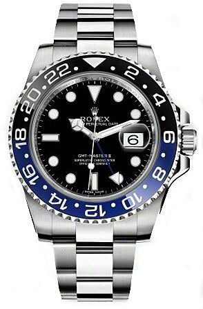 Rolex GMT-Master II 'Batman' Black Dial on Oyster 116710BLNR Complete 2013