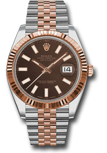 Rolex Datejust 41 Chocolate Index Dial on Jubilee 126331 Complete 2026