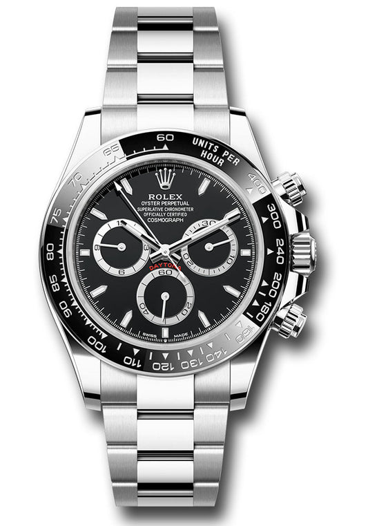 Rolex Daytona Black Index Dial on Oyster 126500LN Complete 2026