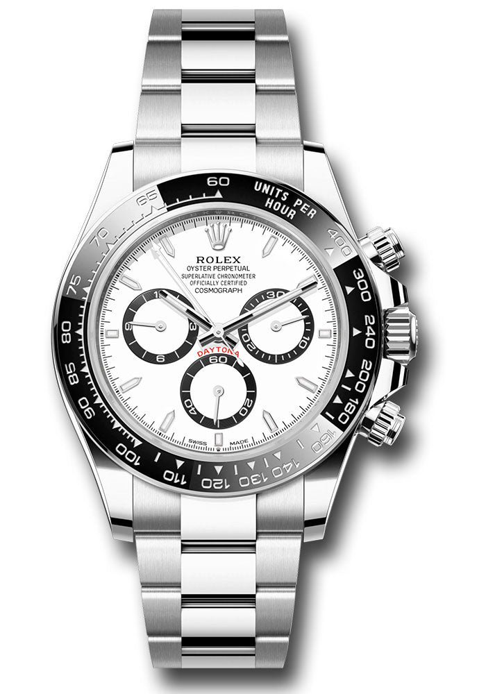 Rolex Daytona White Index Dial on Oyster 126500ln Complete 2026