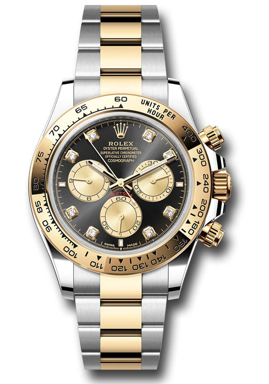 Rolex Daytona Black And Golden Diamond Dial on Oyster 126503 Complete 2026