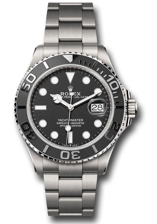 Rolex Rlx Titanium Yacht-Master 42 Black Dial on Oyster 226627 Complete 2026