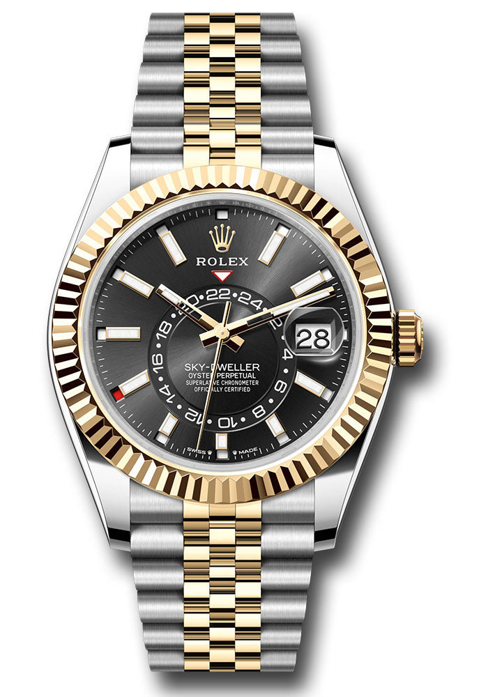 Rolex SkyDweller Black Index Dial on Jubilee 336933 Complete 2026