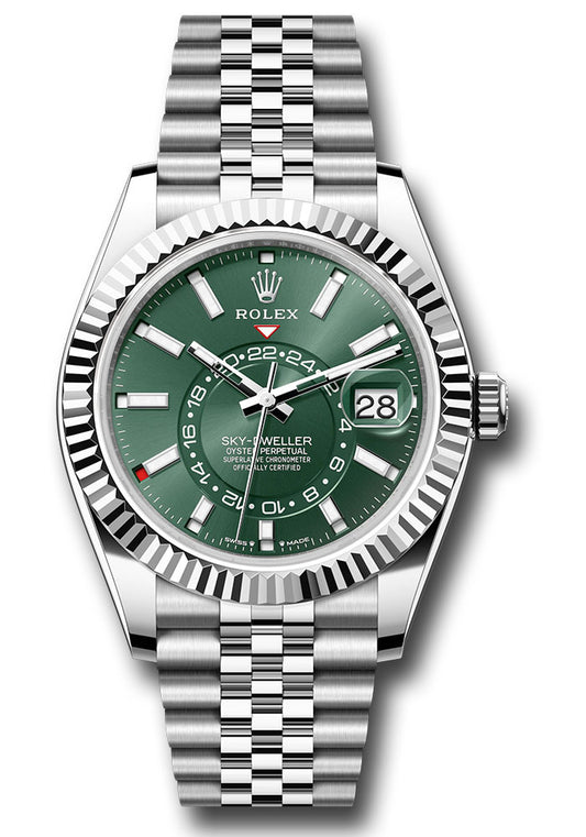 Rolex SkyDweller Mint Green Dial on Oyster 336934 Complete 2026