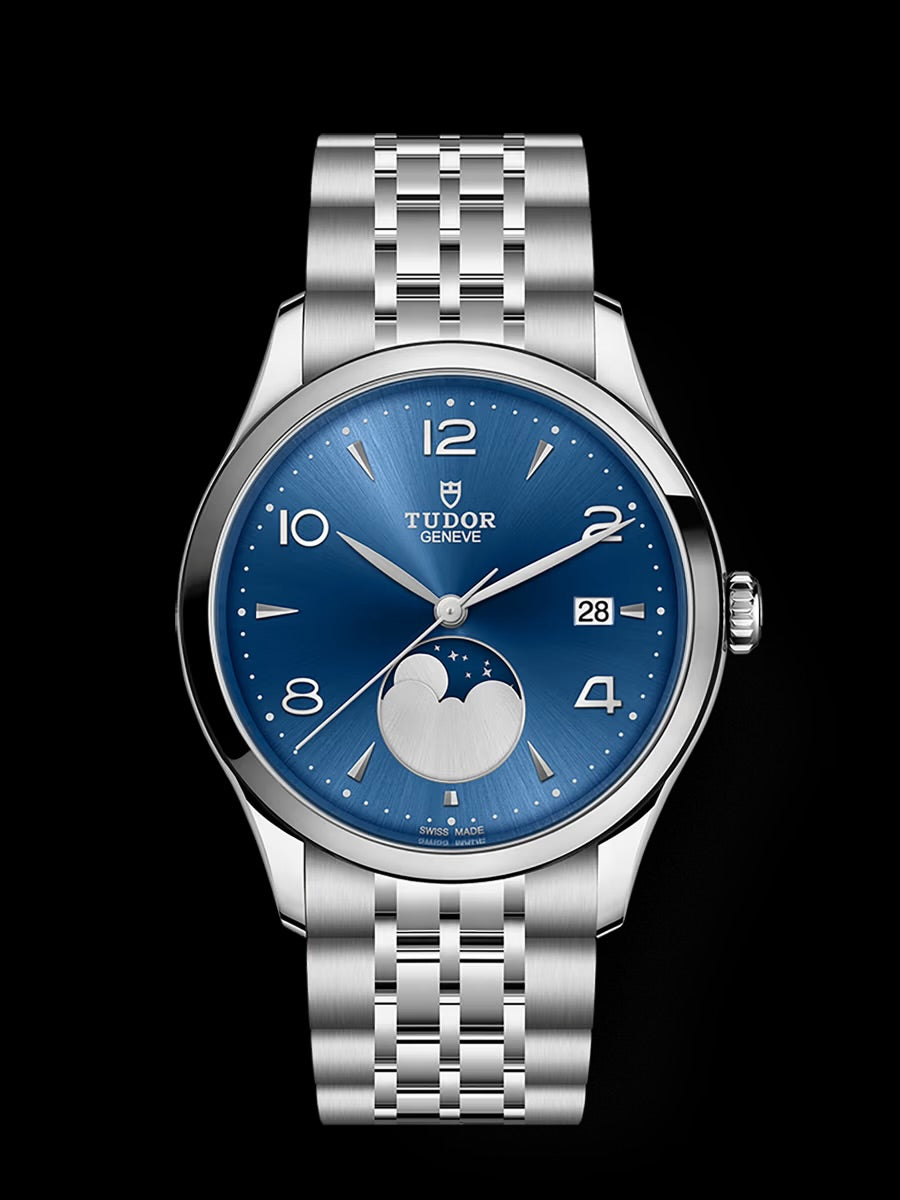 Tudor 1926 Luna Blue Moonphase Dial on m91560-0002 Complete 2026