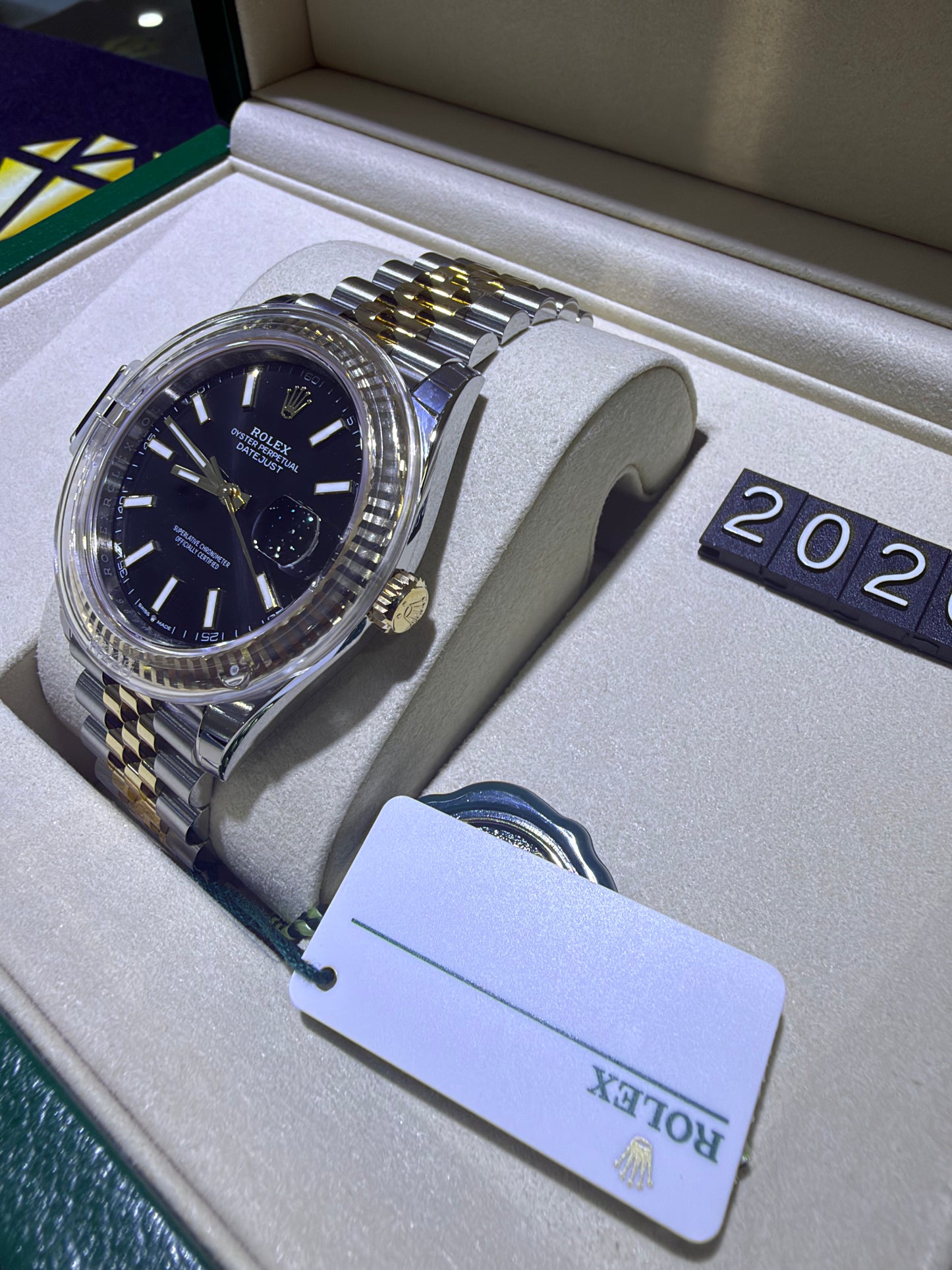 Rolex Datejust 41 Black Index Dial on Jubilee 126333 Complete 2026