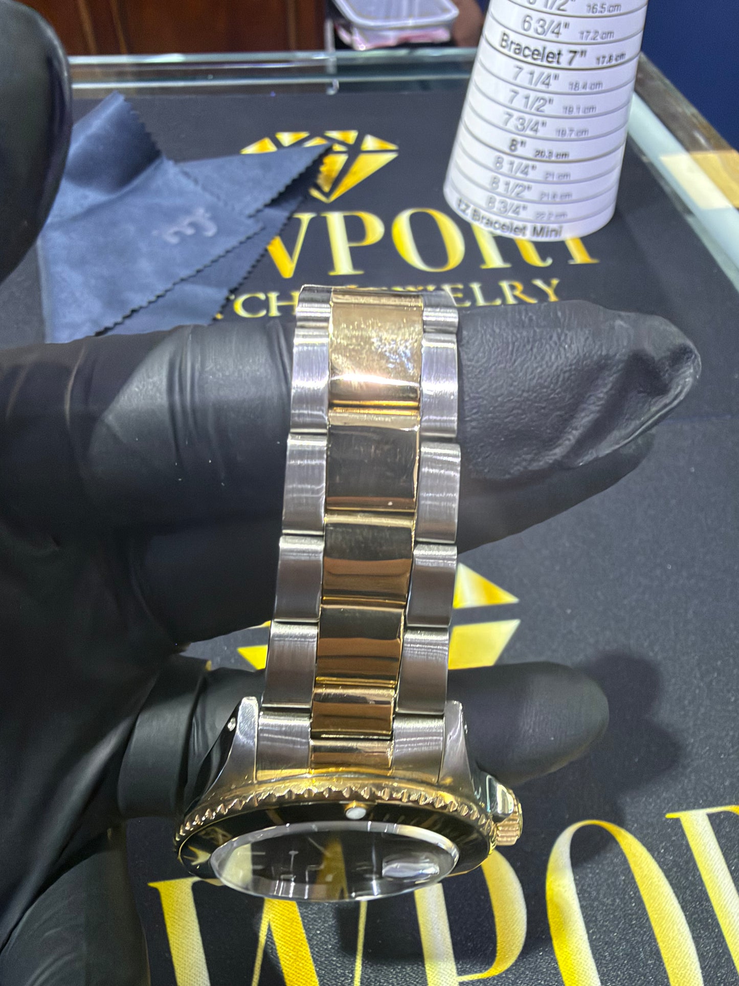 Rolex Submariner Black Dial on Oyster 16613