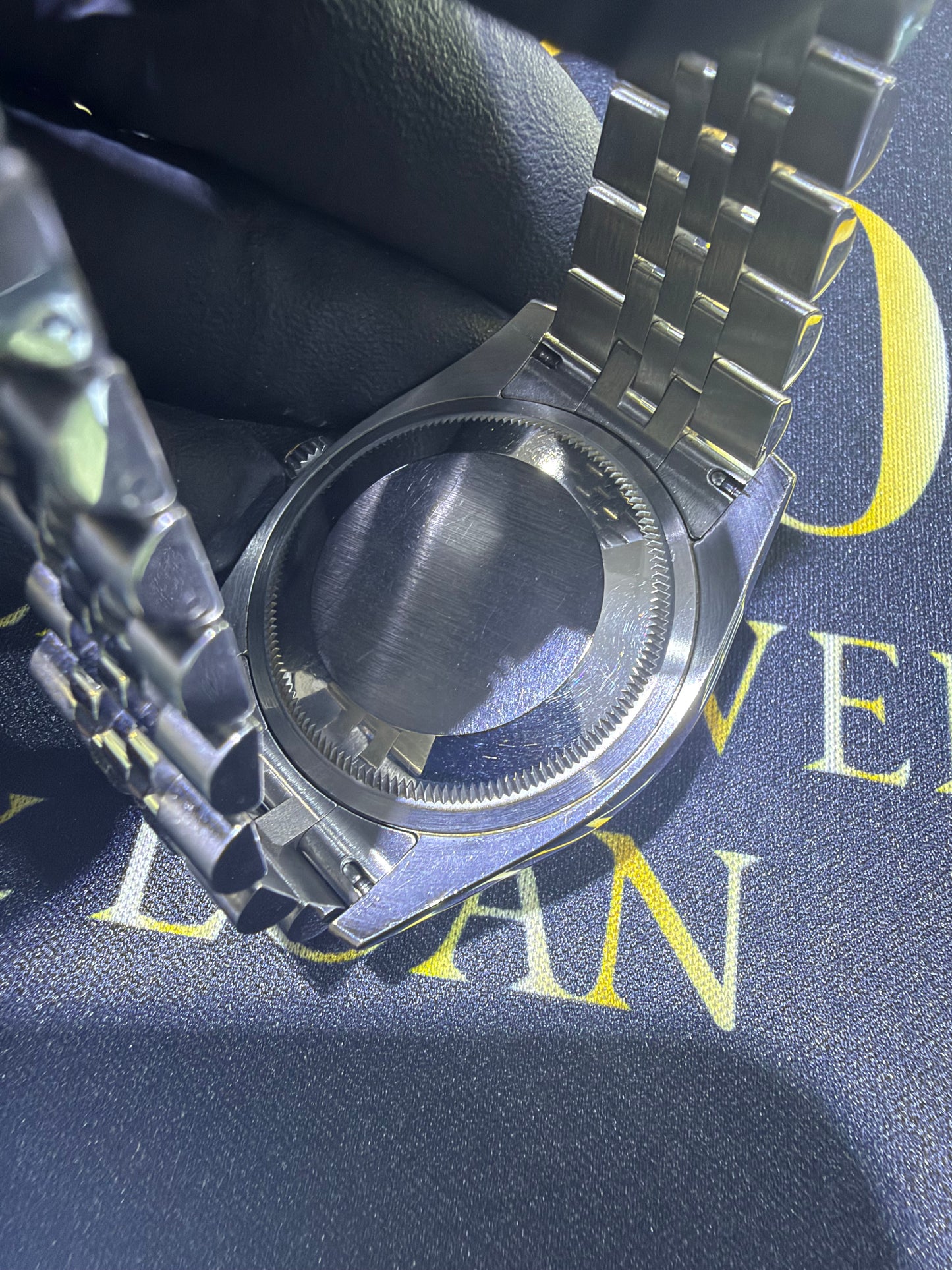 Rolex Datejust 36 Silver Diamonds Dial on Jubilee 116234