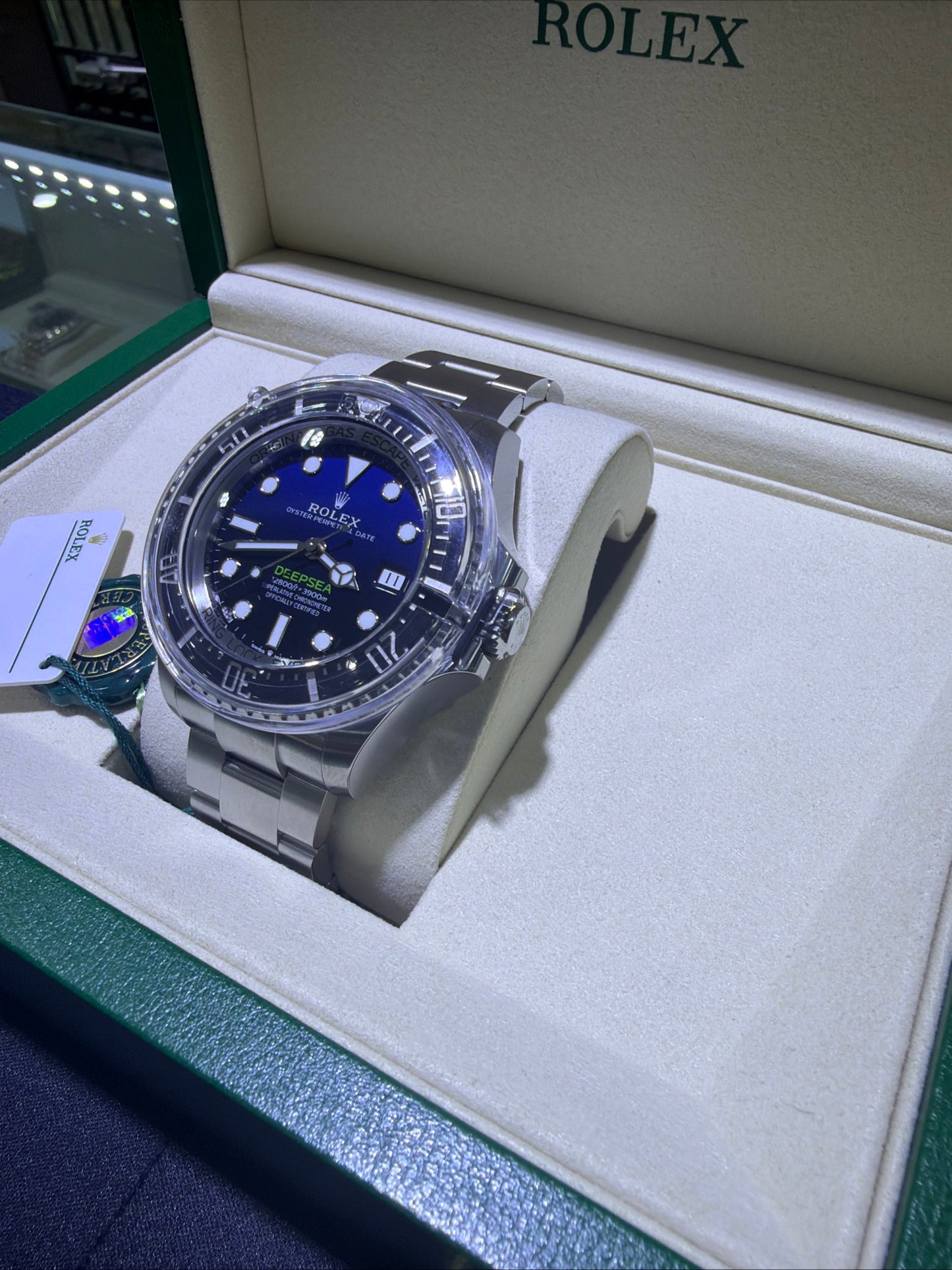 Rolex Sea-Dweller Deepsea James Cameron Blue Dial on Oyster 136660 Complete 2026